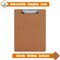 Clipboards, 25 Pack Hardboard Office Clipboards Low Profile Clip Standard A4 Letter Size, ECO Friendly